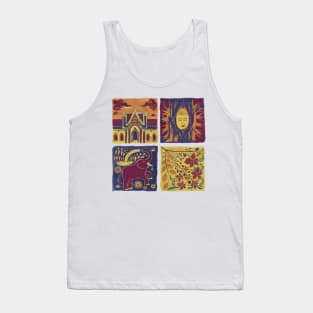 Thailand Tile Arts Tank Top